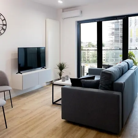 Downtown ,next To Spodek-free Parking Apartment *