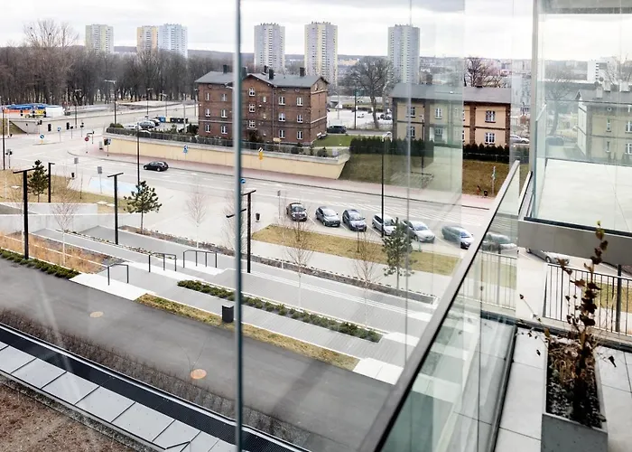 Downtown ,next To Spodek-free Parking Lägenhet